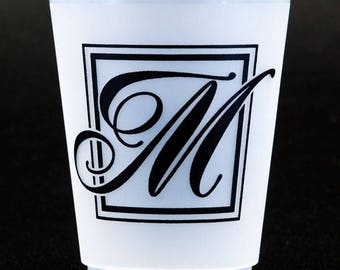 Personalized Majestic Monogrammed Cups - 16 oz. Shatterproof Reusable Cups