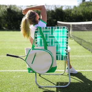 VOLLEY TENNIS TOTE by Ame & Lulu - Tennis Racquet Bag