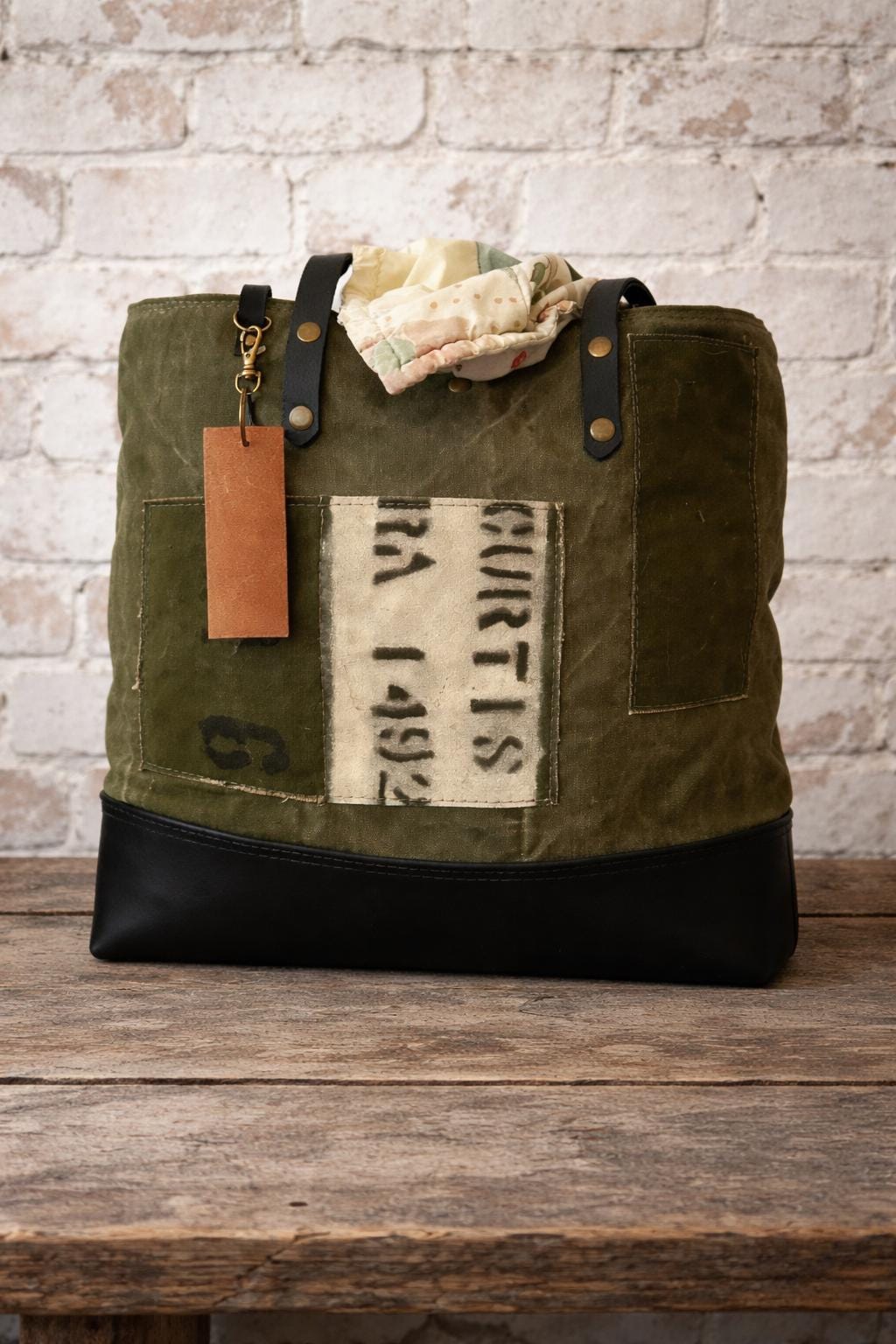 Custom Military Tote Made From Your Military Bag - Etsy