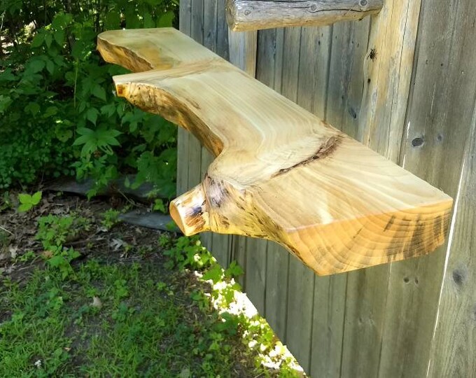Live Edge Natural Edge Shelf Mantel Mantle Fireplace Etsy