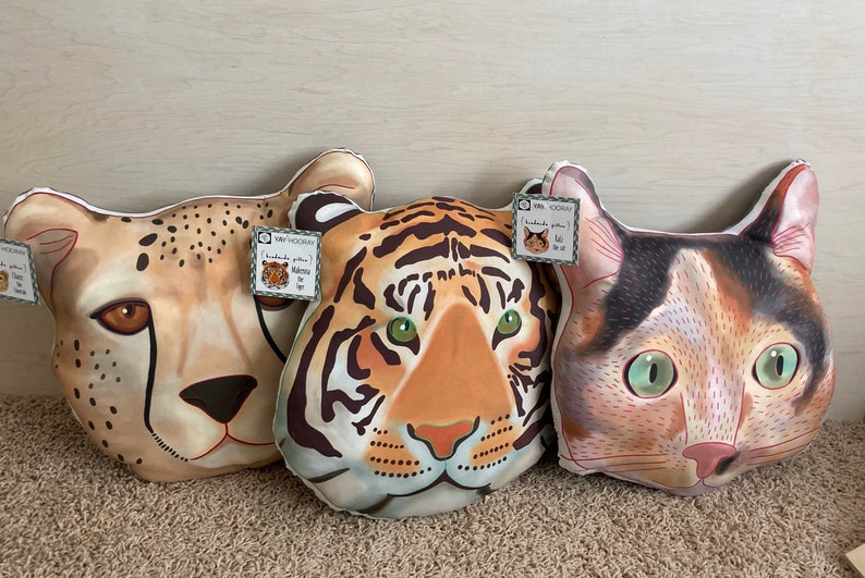 Kali the Cat Kitten Calico stuffed pillow plush toy Etsy