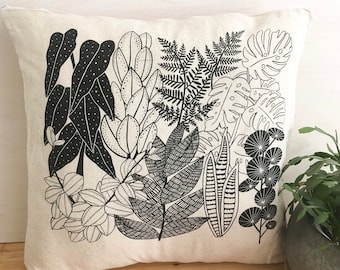 screen printed pillows