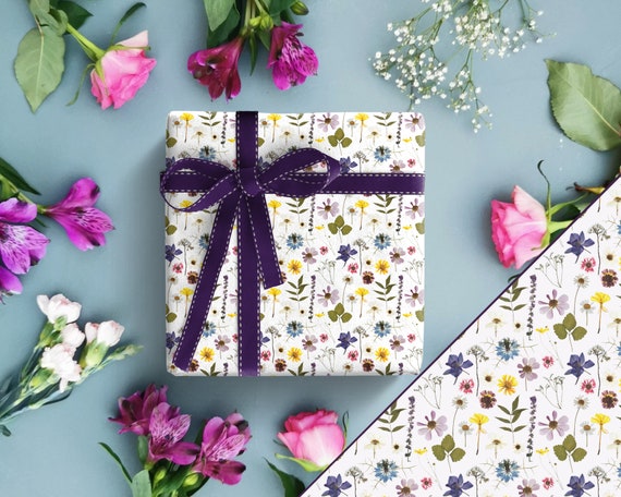 Easter Wrapping Paper, Eco Friendly Gift Wrap, Making Meadows