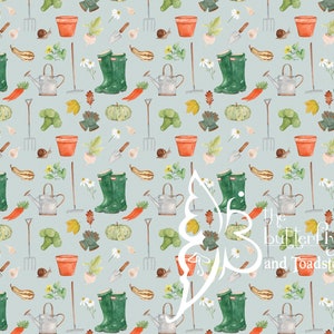 Mixed Gardener Gift Wrap Pack For Garden Lovers Garden Themed Wrapping Paper Pack Allotment Gift Wrap Wrapping Paper 3PK image 9