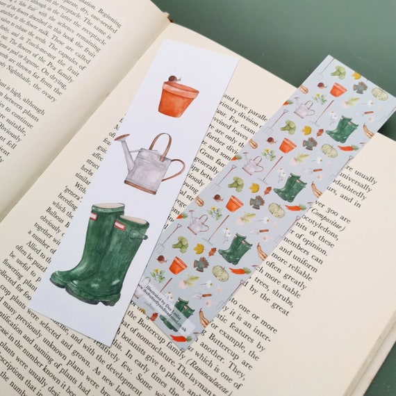 Botanical Butterfly Watercolor Bookmarks Cute Paper Bookmarks Small Gift  Bidthday Gift 