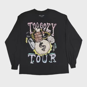 Camiseta de la gira 2017 de AsAP Mob, también de Awge, ASAP Rocky, Playboi, Carti, concierto, hip hop, rap, merchandising muy raro