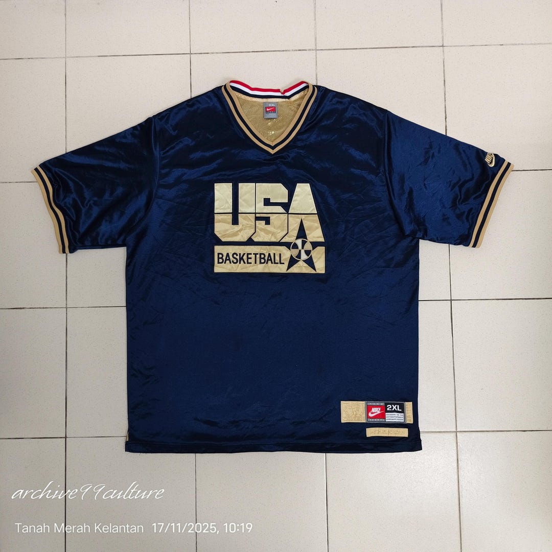 Nike Michael Jordan USA Basketball Dream Team Warm up Jersey