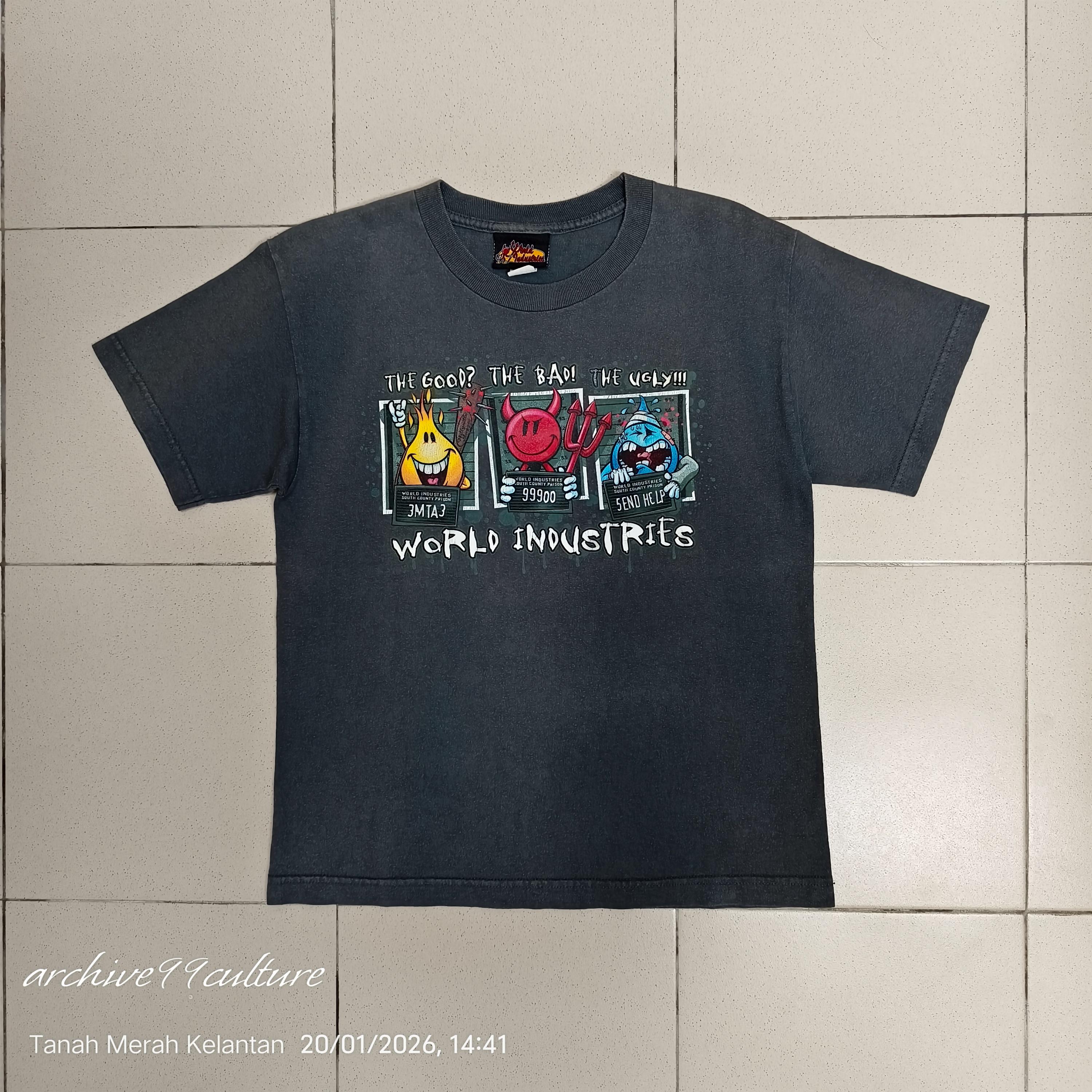 90s World Industries HELLRAISERS Tシャツ Hellraisers Pinhead World Industries Skateboard 2000s Vintage Rare