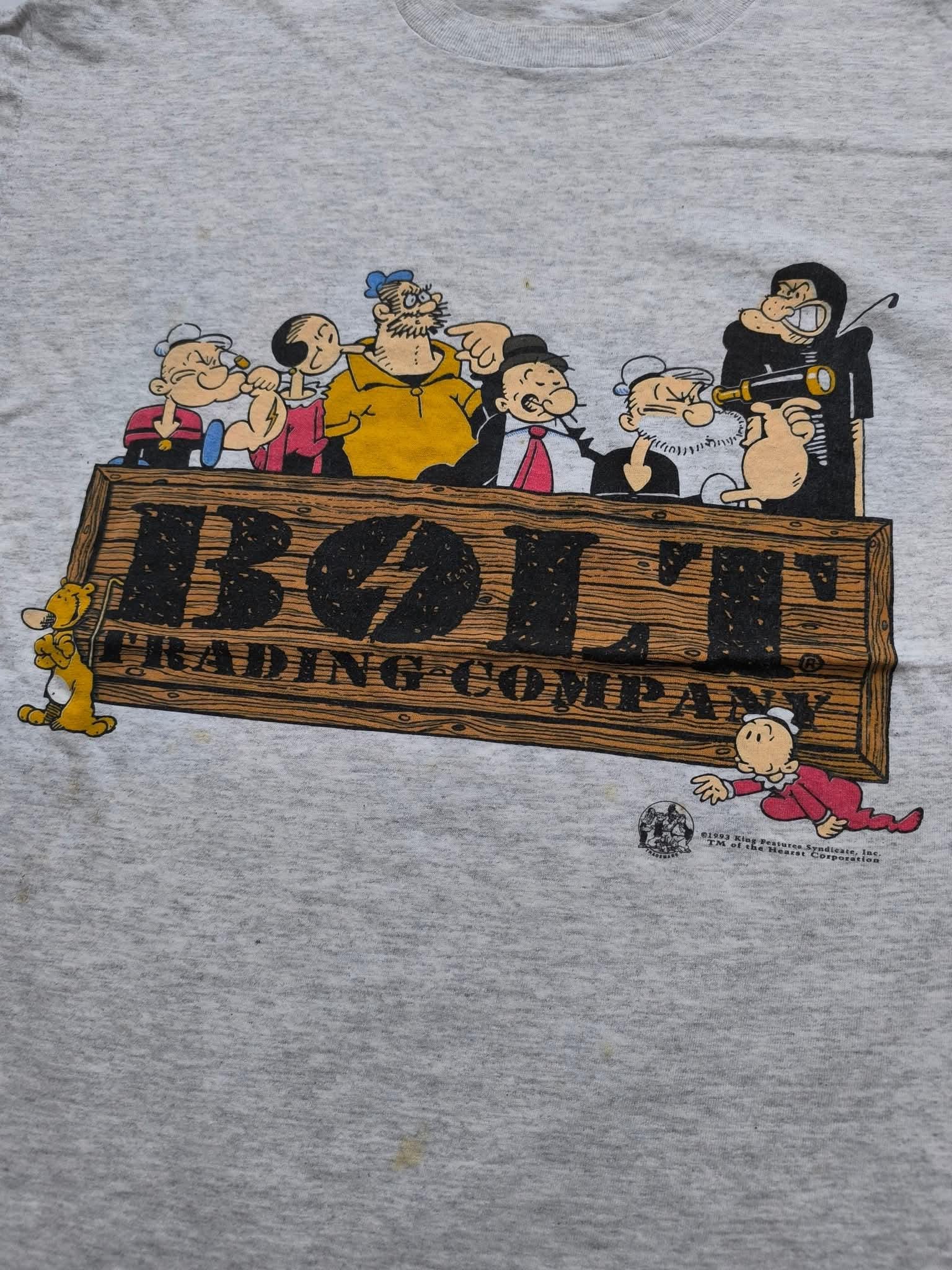 Vintage Lightning Bolt X Popeye 1993 Surf Skate Tee - Etsy Israel