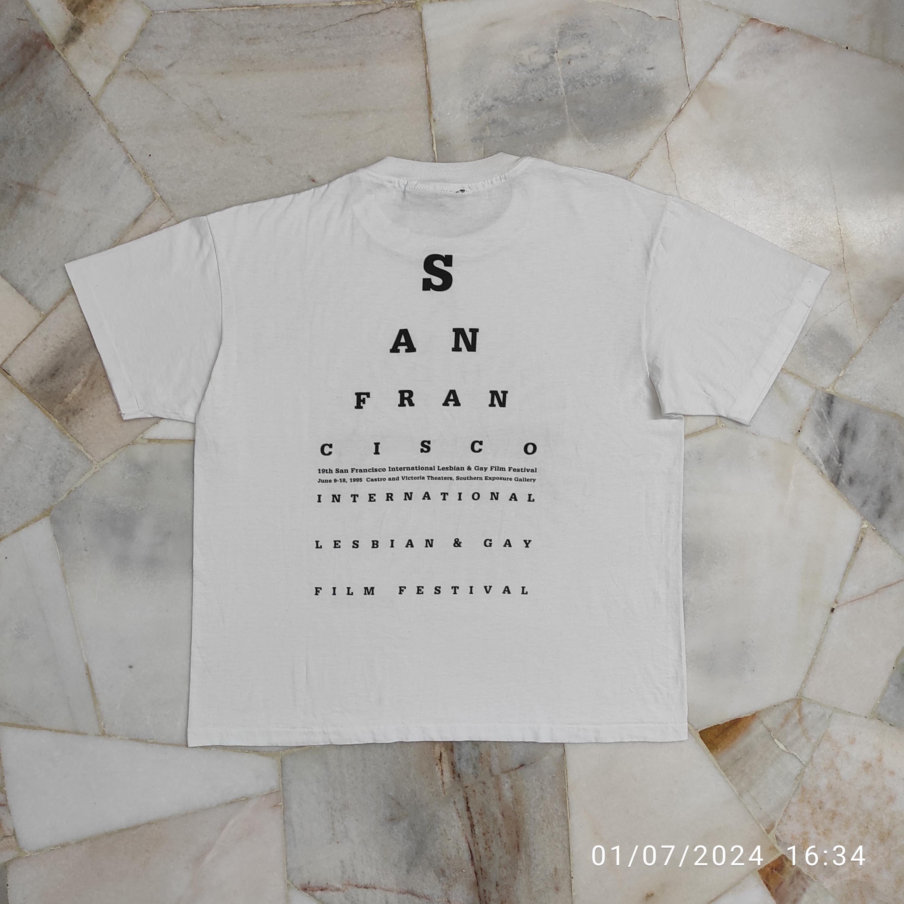 ヴィンテージ 1995年 ジョー・ボクサー サンフランシスコ映画祭Tシャツ 