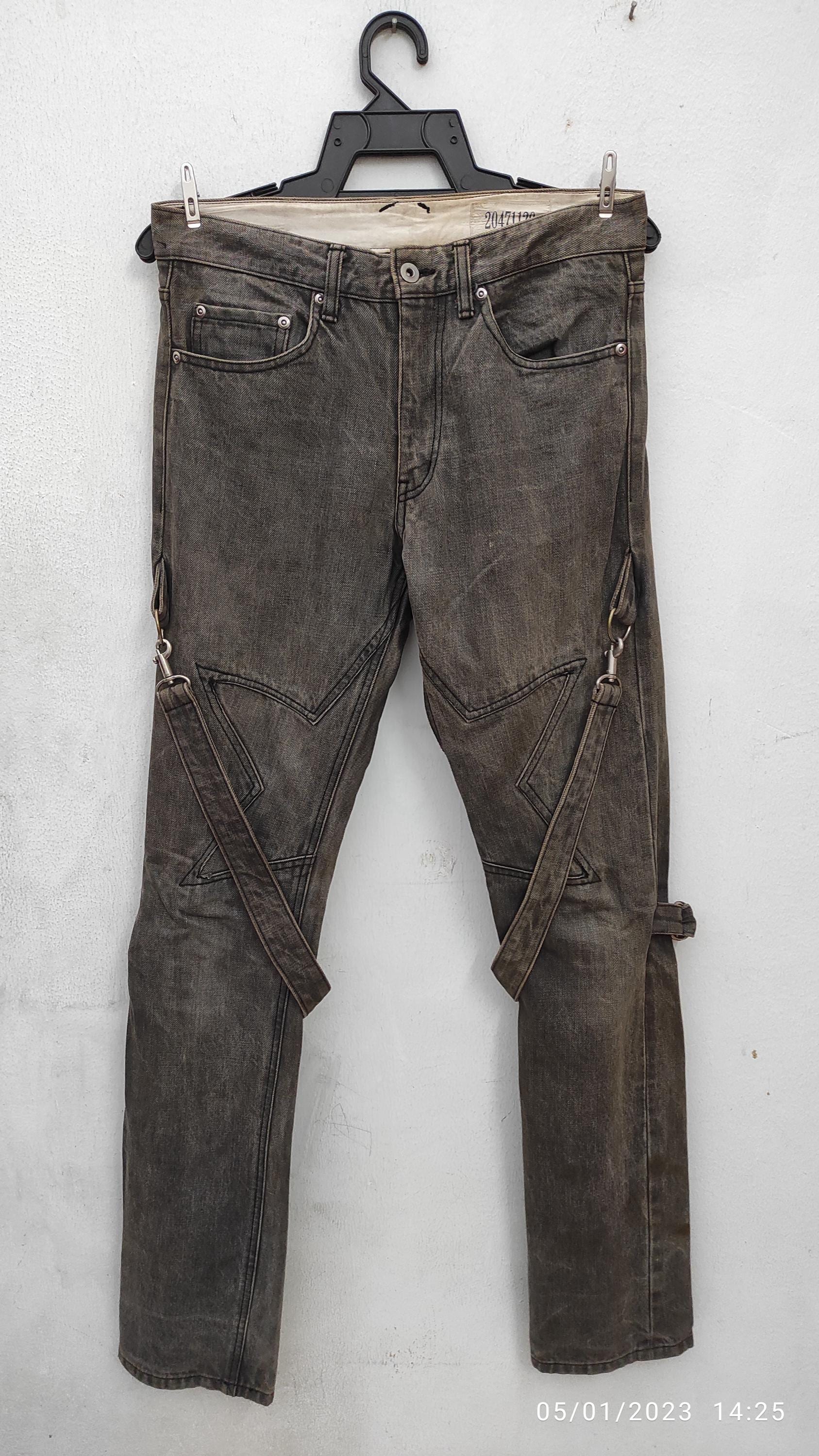 FW2000 Archive 20471120 HYOMA Selvedge Bondage Logo's Jeans