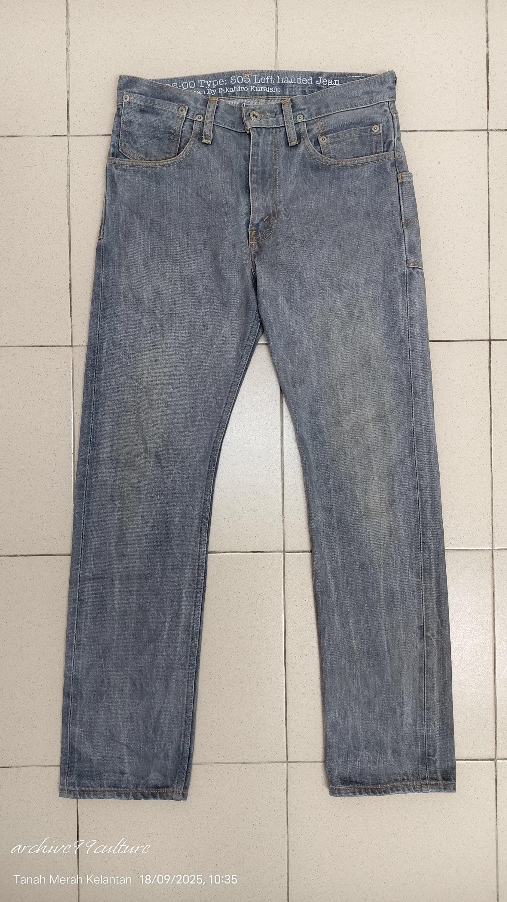 Rare LVC Levi's Lefty L505 Jeans, Takahiro Kuraishi Designer