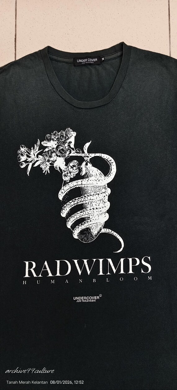 Undercover Radwimps Human Bloom Tour 2017 T Shirt - Etsy