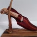 Real White Tail Deer Antler knife, Sharp Finger, free shipping