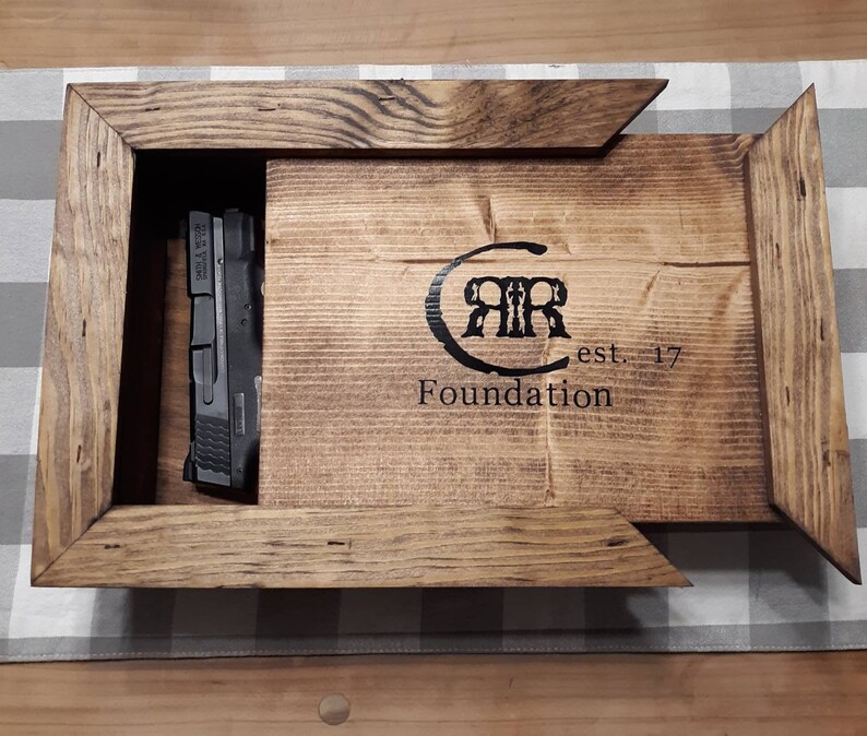 Rustic Handmade Gun Concealment Picture Frame Concealment Etsy UK