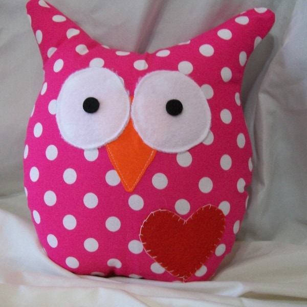 Custom memory Owl Pillow