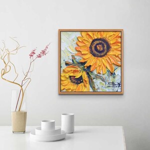 Van Gogh Sunflower Giclee Print: Signed Floral Art