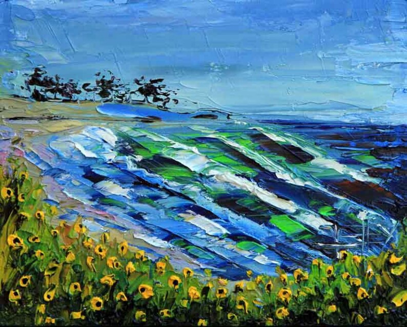 Carmel Beach Art California Art Asilomar Beach Print China Cove Point Lobos Lisa Elley California Print San Francisco Bay Monterey