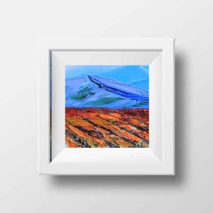 Napa Valley Print, Napa Valley Art, 8x8, 10x10, 12x12, California Wine Country Giclee Print, Artwork by San Francisco Artist Lisa Elley