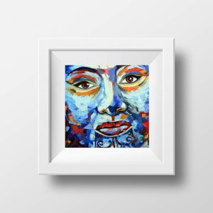 New Zealand Print, Maori Girl, Art Print, 12 x 12, Signed Fine Art Giclee Print, Original Oil Painting by Award Winning Artist Lisa Elley