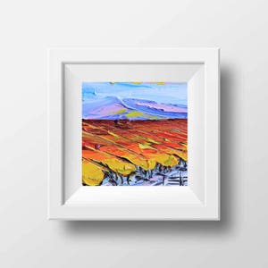 Napa Valley Print, Napa Valley Art, 8x8, 10x10, 12x12, California Wine Country Giclee Print, Artwork by San Francisco Artist Lisa Elley