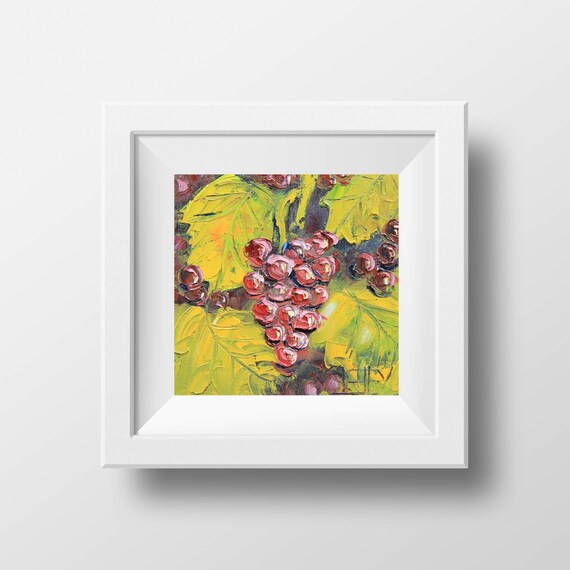 Vineyard Wine Art Print Kitchen Decor Napa Valley Print Etsy