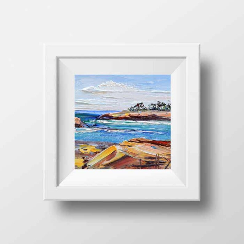 California Art Landscape Print Giclee Print Beach Decor Etsy