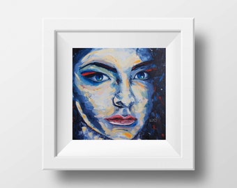 Lorde Print. Lorde Art, Lorde Painting, 12x12 Print, Signed Giclee, Lorde Music, New Zealand Art, Art, Print, Pop Painting, Pop Print