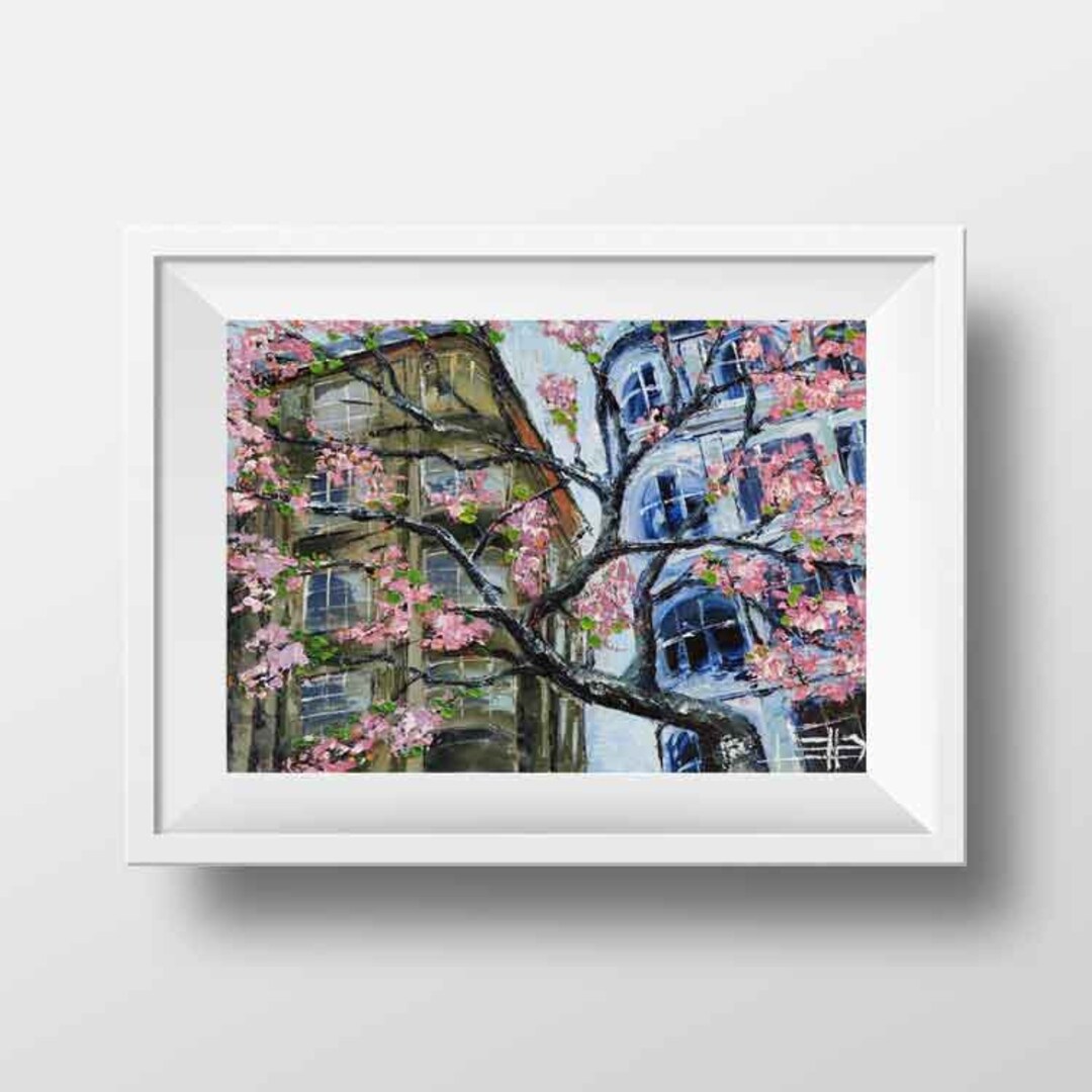 New Zealand Art, Auckland, Cityscape, New Zealand Print, Abstract Art