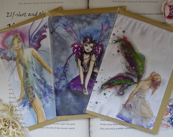 Birthday Fairies! ~ Pack of 3 Art Cards