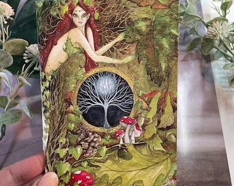 Green Goddess ~ A6 Pocket Notebook