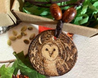 Owl Wisdom Pendant