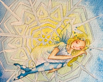 Winter Lullaby ~ Original Watercolour Painting