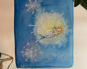 Winter Lullaby ~ Original Watercolour Painting