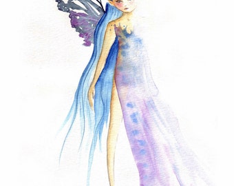 Barely There - Original Watercolour Painting