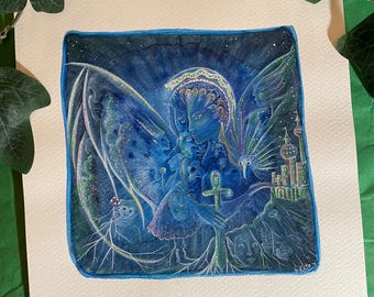 Entangled ~ Original Watercolour Painting