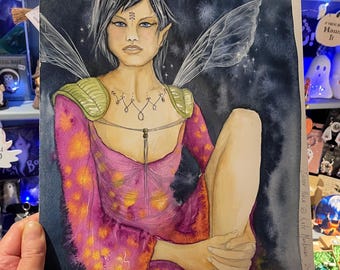 Original Watercolour Painting ~ Inner Peace