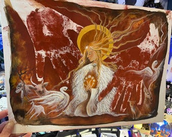 Brighid's Fire - Original Painting