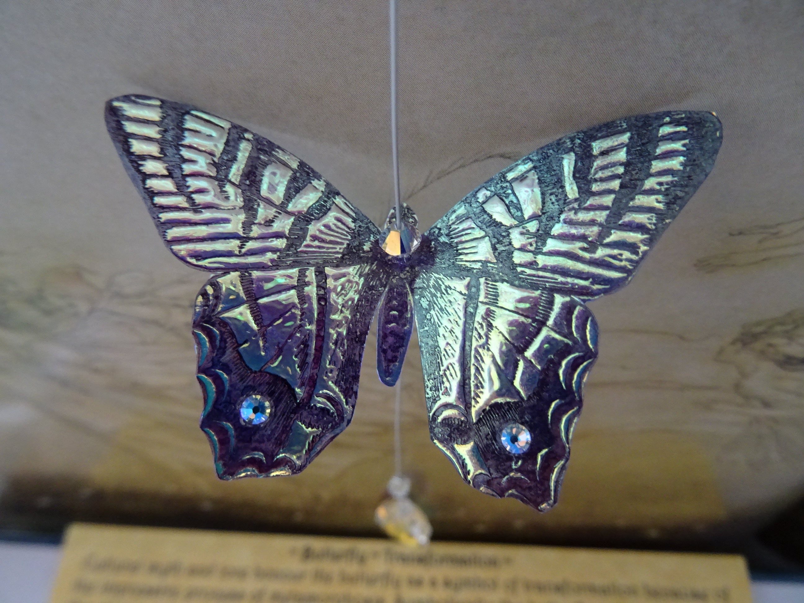 Swarovski Crystal Butterfly SunCatcher