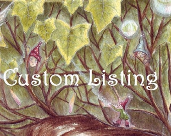 Custom Listing for Stacey - Hairy Bob's and Cave