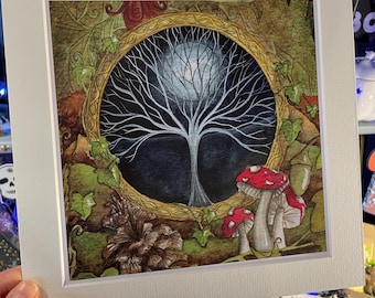 SQUARE MOUNTED PRINTS