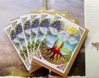 World Tree ~ Notelet Card Pack