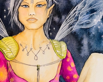Original Watercolour Painting ~ Inner Peace