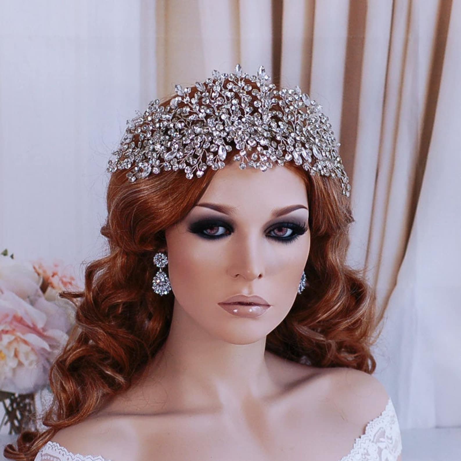 bridal shower headpiece