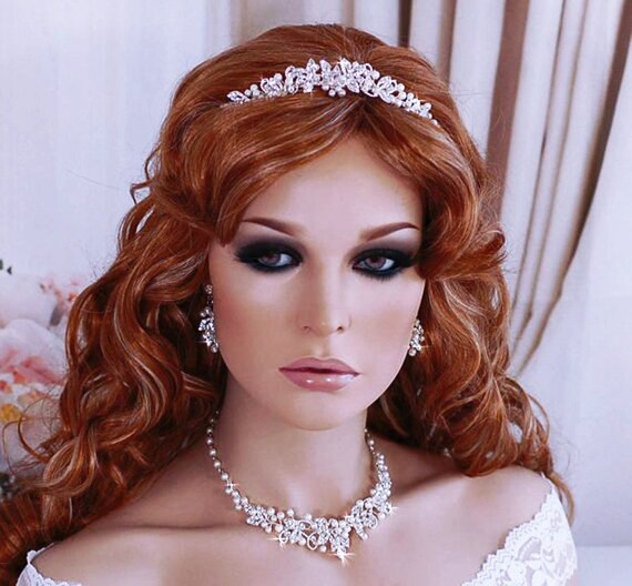 Bridal hair 2024 jewelry set