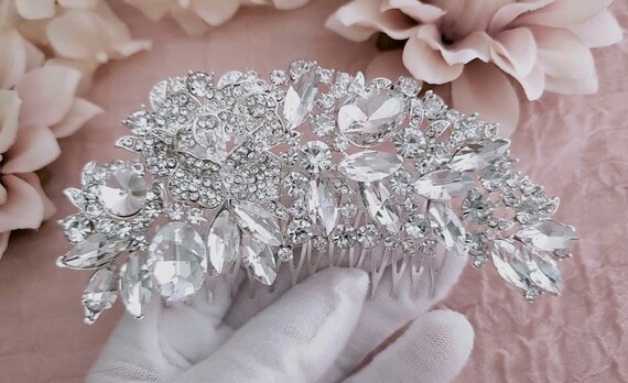 Birdcage Veil & Hair Comb Bridal Bird Cage Blusher Wedding  display picture 2