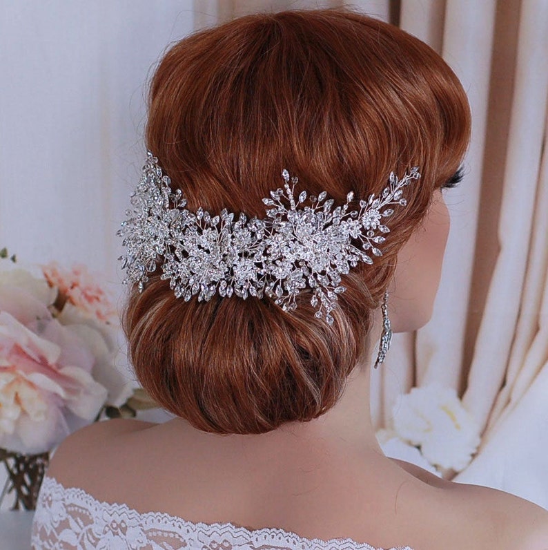 Bridal Hair Head Piece Wedding Hairpiece Headband Headpiece Wreath Vine ...