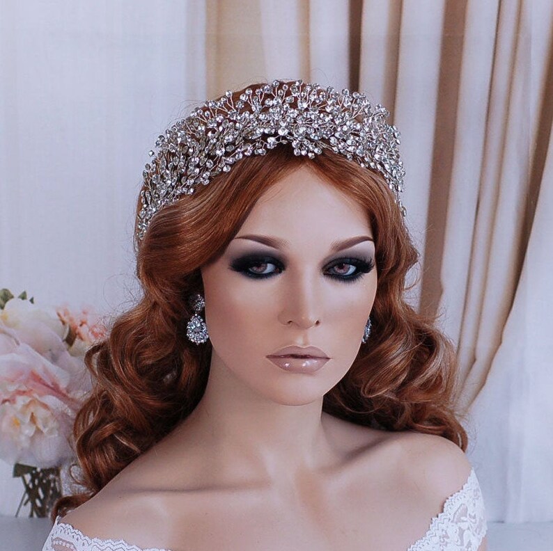 Bridal Hair Crown Bridal Headpiece Wedding Hair Piece Party Etsy