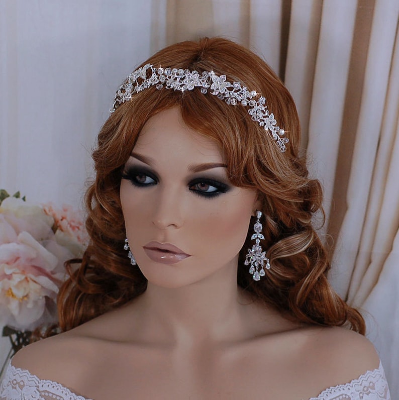 bridal wreath headpiece