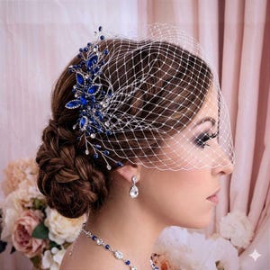 Birdcage Veil Teal - Etsy display picture 1